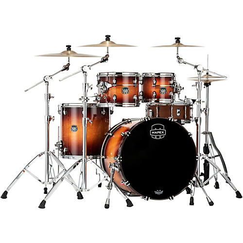 Mapex Saturn Evolution Rock Birch 4-Piece Shell Pack With 22