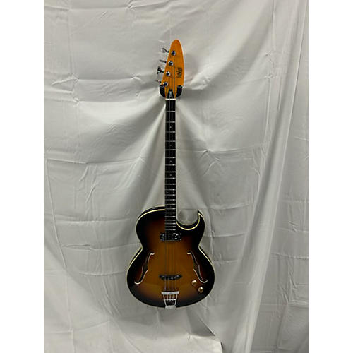 Eastwood Saturn IV Electric Bass Guitar 2 Color Sunburst