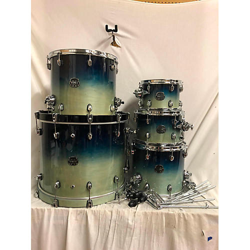 Mapex Saturn IV Studioease Drum Kit TEAL BLUE FADE