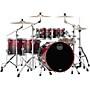 Mapex Saturn Studioease 5-Piece Shell Pack with 22 in. Bass Drum Scarlet Fade