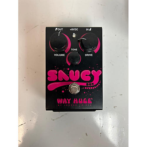 Way Huge Electronics Saucy Box Overdrive Effect Pedal