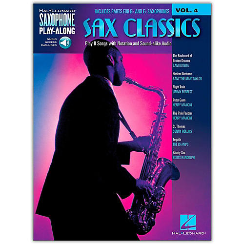 Sax Classics - Saxophone Play-Along Vol. 4 (Book/Audio Online)