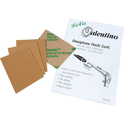 Valentino Sax Neck Corks Package of 4