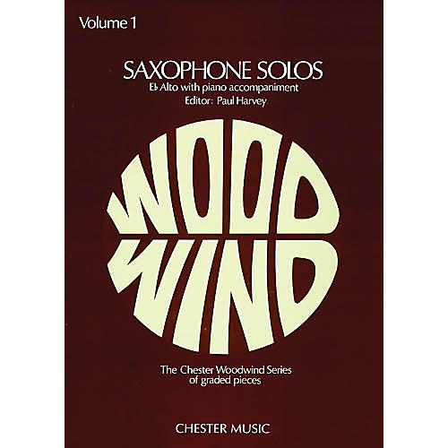 CHESTER MUSIC Saxophone Solos Volume 1 Music Sales America Series