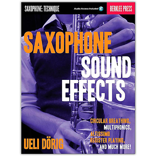 Saxophone Sound Effects (Book/Online Audio)