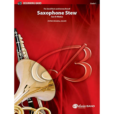 Alfred Saxophone Stew Concert Band Grade 1 Set