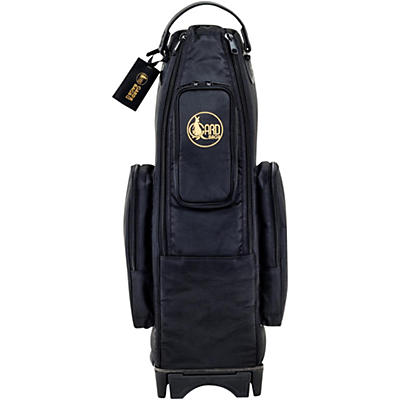 Gard Saxophone Wheelie Bag, Synthetic With Leather Trim