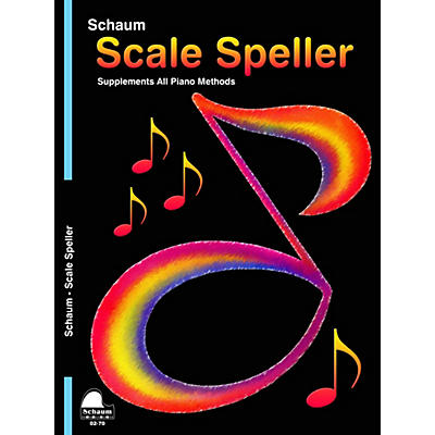 SCHAUM Scale Speller Educational Piano Series Softcover