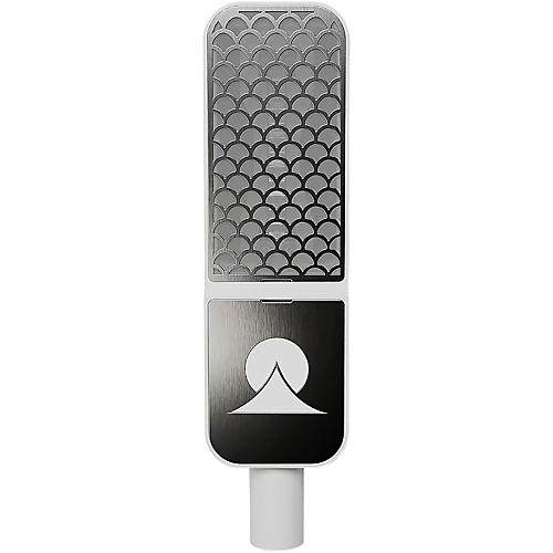 Ohma World Scales Ribbon Microphone White & Stainless Steel