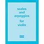 Novello Scales and Arpeggios for Violin Music Sales America Series