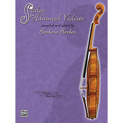 Alfred Scales for Advanced Violists Book