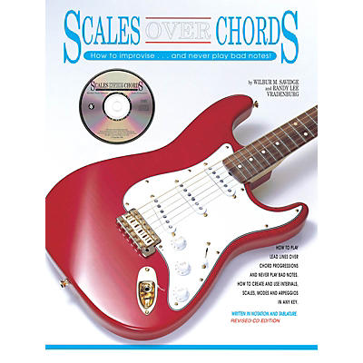Music Sales Scales over Chords Music Sales America Series Softcover with CD Written by Wilbur Savidge