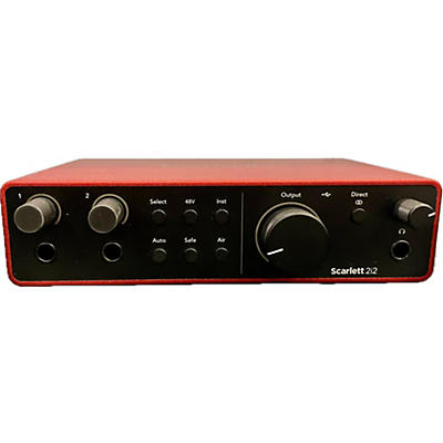 Focusrite Scarlett 2I2 Gen4 Audio Interface