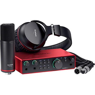 Focusrite Scarlett 2i2 4th Gen Studio Pack