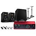 Focusrite Scarlett 2i2 4th Gen With Adam Audio T-Series Studio Monitor Pair & T10S Subwoofer Bundle (Stands & Cables Included) T7VT5V