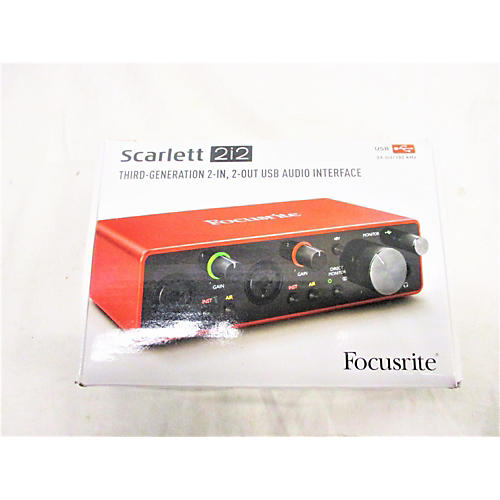 Focusrite Scarlett 2i2 Gen 3 Audio Interface | Musician's Friend