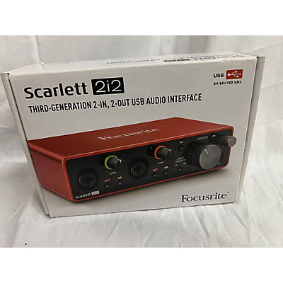 Focusrite Scarlett 2i2 Gen 3 Audio Interface