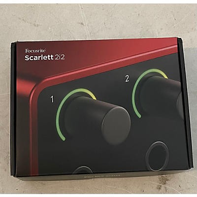 Focusrite Scarlett 2i2 Gen 4 Audio Interface