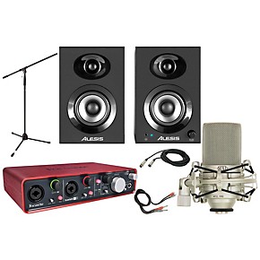 Focusrite Scarlett 2i4 MXL 990 Package | Musician's Friend