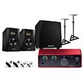 Focusrite Scarlett Solo 4th Gen With Adam Audio T-Series Studio Monitor Pair & T10S Subwoofer Bundle (Stands & Cables Included) T5VT5V