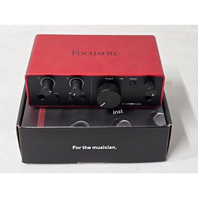 Focusrite Scarlett Solo Audio Interface