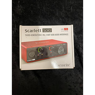 Focusrite Scarlett Solo Gen 2 Audio Interface