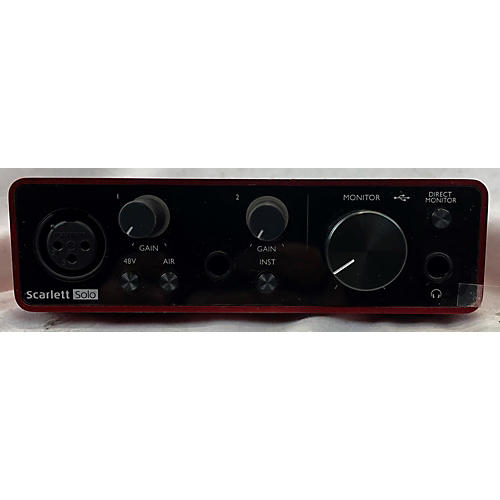 Focusrite Scarlett Solo Gen 3 Audio Interface | Musician's Friend