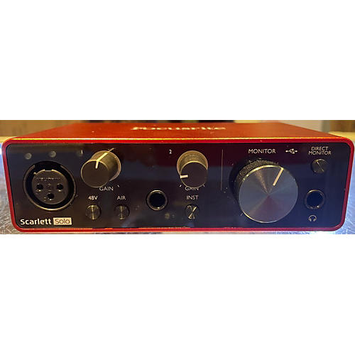 Focusrite Scarlett Solo Gen 3 Audio Interface | Musician's