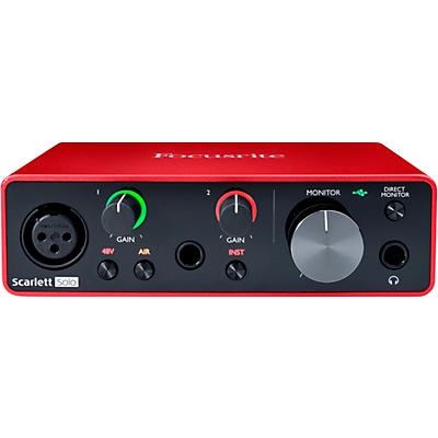 Focusrite Scarlett Solo Gen 3 USB Audio Interface