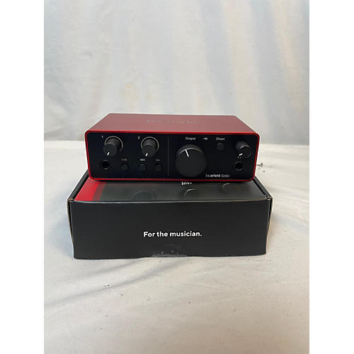 Focusrite Scarlett Solo Gen 4 Audio Interface