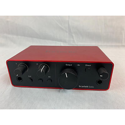 Focusrite Scarlett Solo Gen 4 Audio Interface