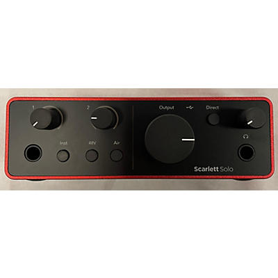 Focusrite Scarlett Solo Gen 4 Audio Interface