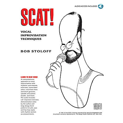 Music Sales Scat! Vocal Improvisation Techniques Music Sales America Series Softcover with CD