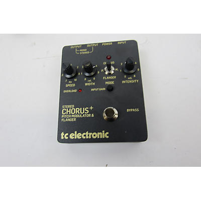 TC Electronic Scf Gold Stereo Chorus Flanger Effect Pedal