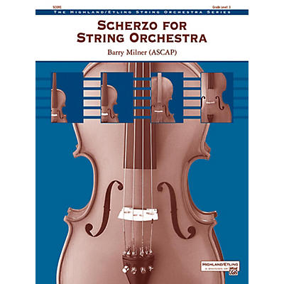 Alfred Scherzo for String Orchestra String Orchestra Grade 3