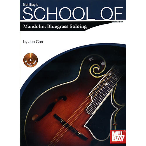 School of  Mandolin: Bluegrass Soloing Book/CD Set