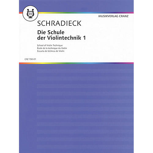 Schott School of Violin Technique - Volume 1 Schott Series Composed by Heinrich Schradieck