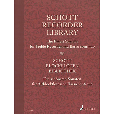 Schott Schott Recorder Library Woodwind Solo Series Softcover