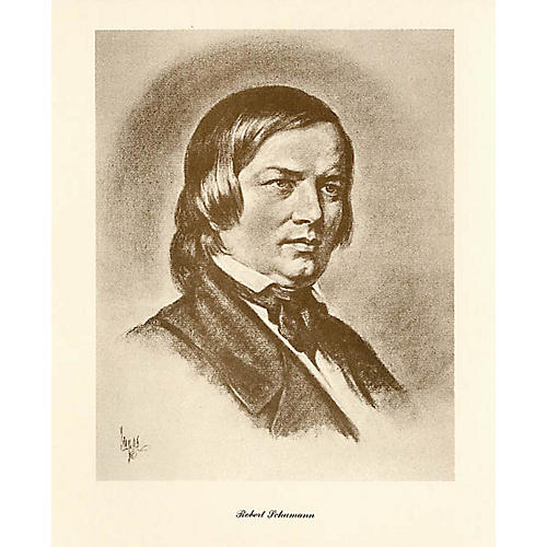 Schumann (Lupas Large Portrait Poster) Music Sales America Series