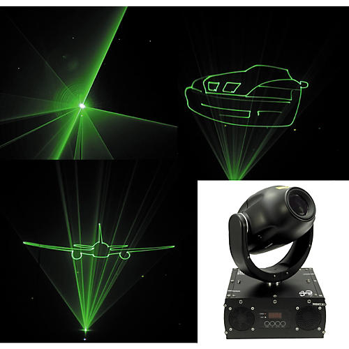 Scorpion GRAFX Moving Yoke Green Graphics Laser