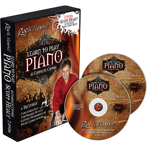 Scott Healy - Learn to Play Piano, A Complete Course 2 DVD Set