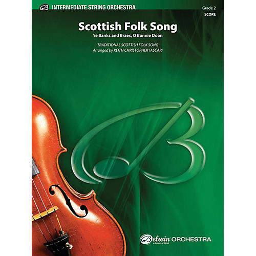 Alfred Scottish Folk Song String Orchestra Grade 2