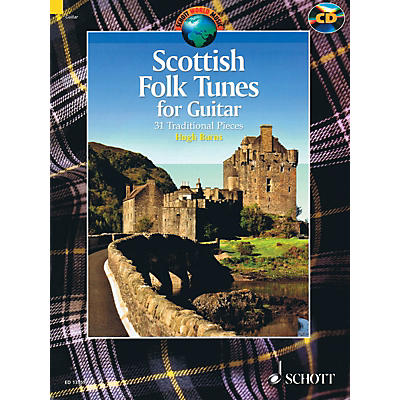 Schott Scottish Folk Tunes for Guitar (With a CD of Performances) Schott Series Softcover with CD