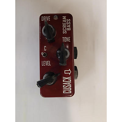 Cusack Scream Bass Bass Effect Pedal