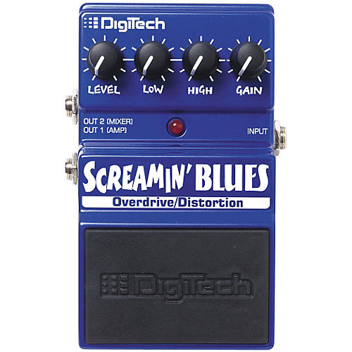 Screamin' Blues Overdrive Guitar Effects Pedal