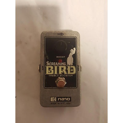 Electro-Harmonix Screaming Bird Treble Booster Effect Pedal