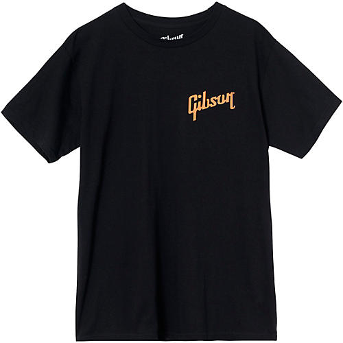 Gibson Screaming Eagle T-Shirt Large Black