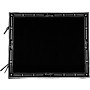 Ludwig Script Logo Drum Rug, 5.25'x6.5' Black