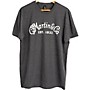 Martin Script Logo Short Sleeve T-Shirt Large Gray