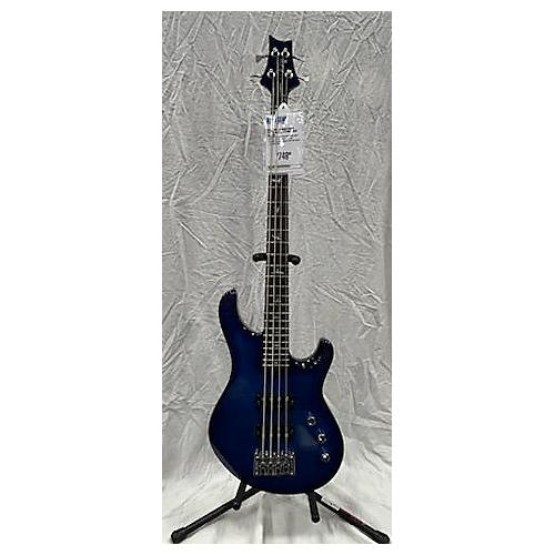 PRS Se Kingfisher Electric Bass Guitar Trans Blue